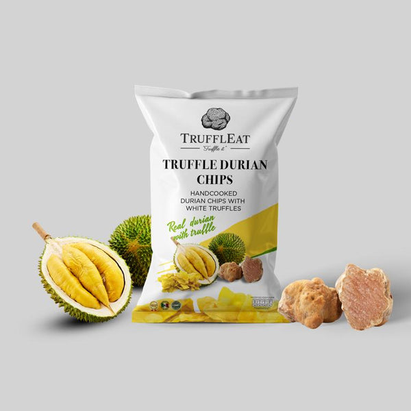 Durian chips with white truffle 40 gr